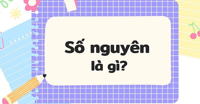 số nguyên là gì?