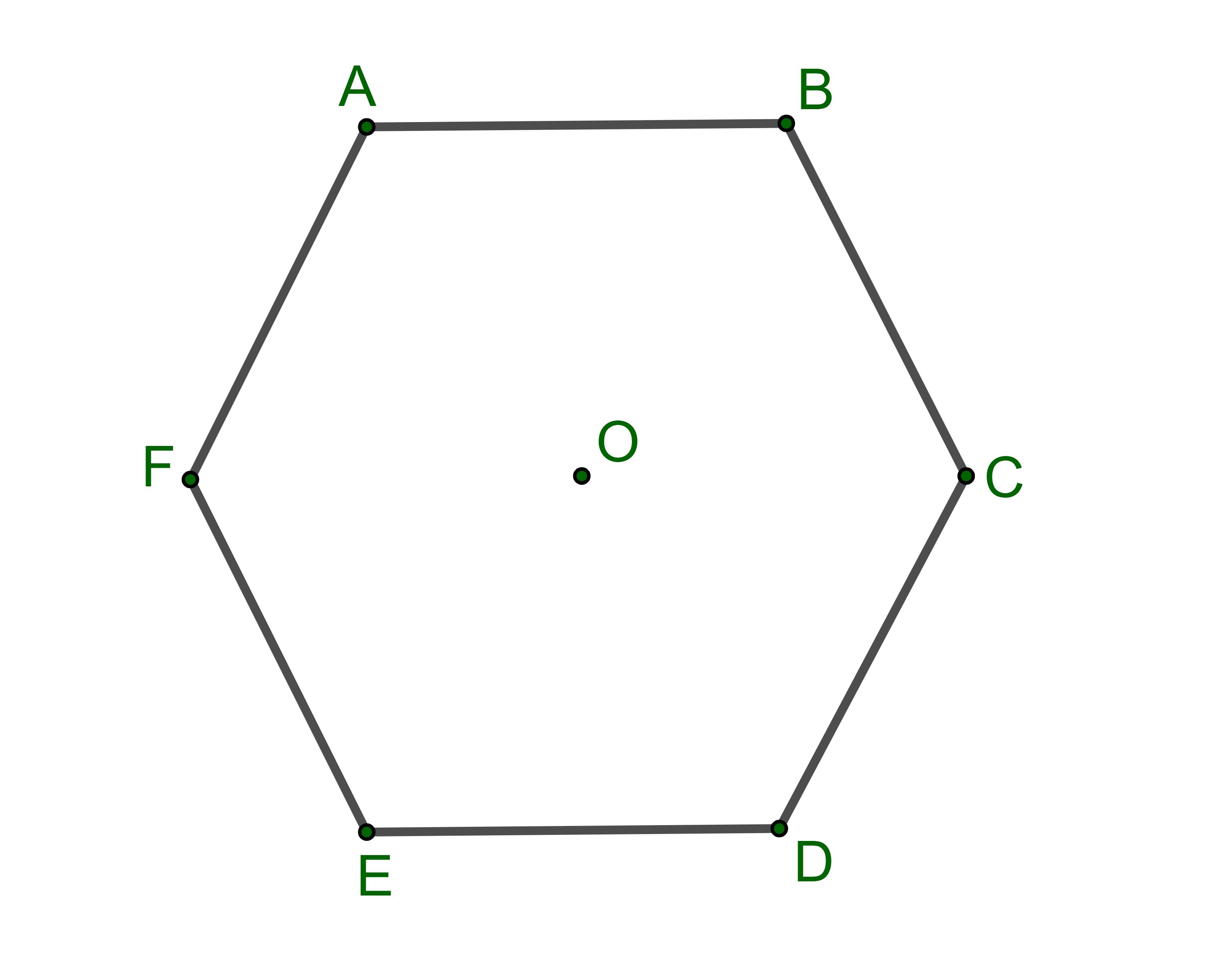 Cách tính diện tích lục giác đều cực đơn giản