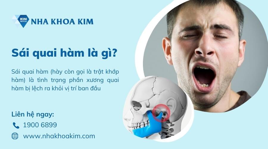 Sái quai hàm là gì? Dấu hiệu, nguyên nhân và cách chữa trị