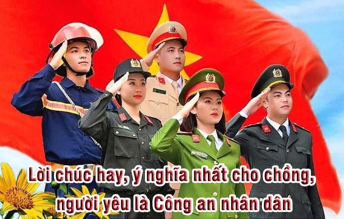 lời chúc mừng ngày Công an nhân dân 19/8