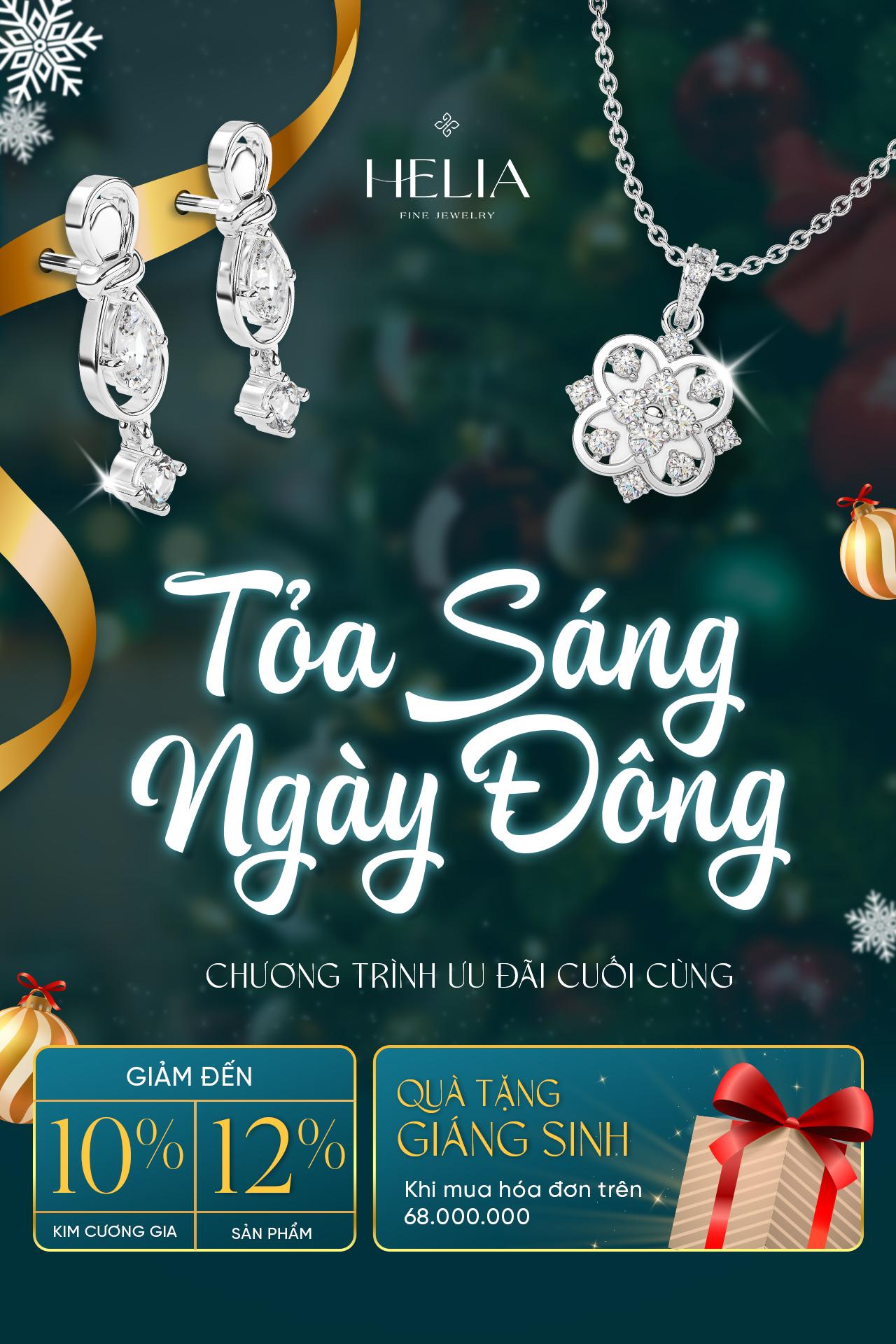 Ưu đãi tháng 12 - Tỏa sáng ngày đông cùng Helia