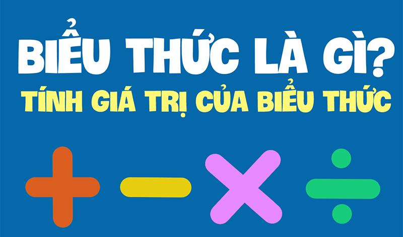 Cách tính giá trị biểu thức lớp 4 | Công thức, ví dụ và bài tập có đáp án