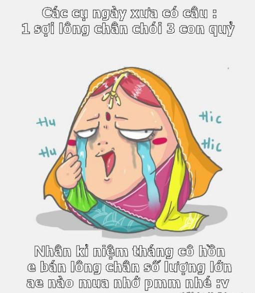 Ảnh chế tháng cô hồn về việc kiêng kỵ đi đêm