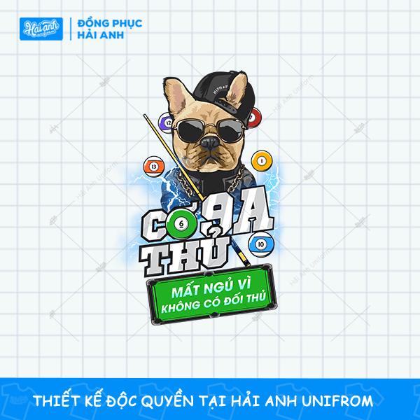 Mẫu Hình In Streetwear Graphic Cơ Thủ 9A chất lượng