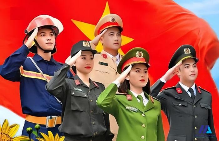 đồng phục an ninh nhân dân