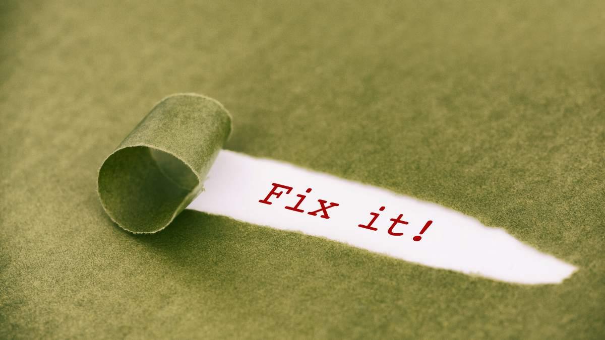 Động từ fix là gì