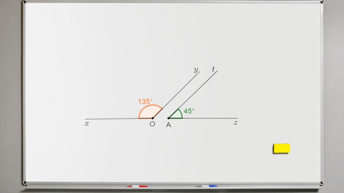 Tính chất của 2 góc bù nhau