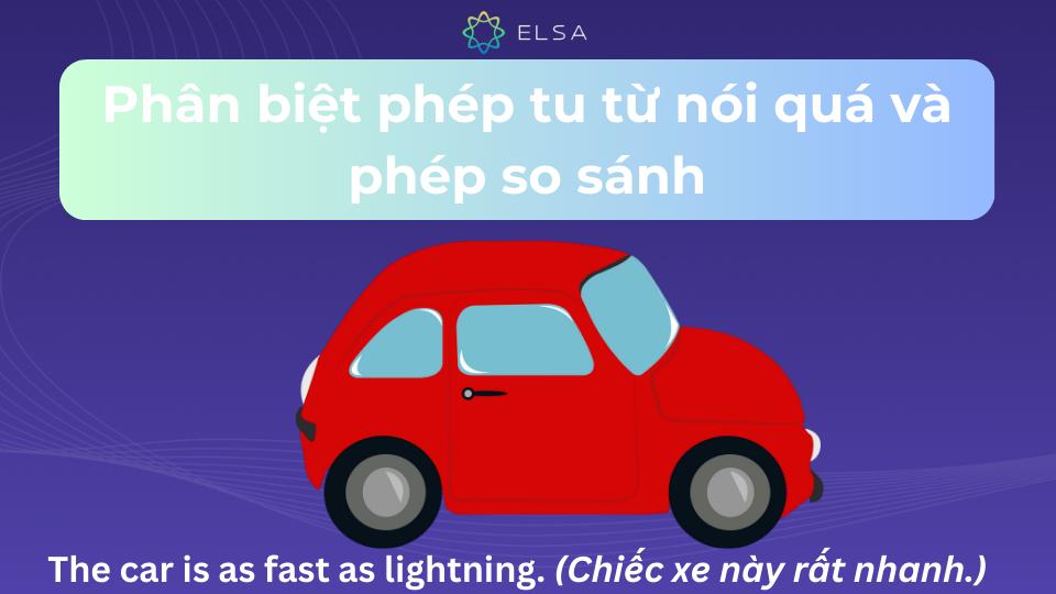Bên cạnh phép tu từ nói quá, phép so sánh cũng được sử dụng phổ biến