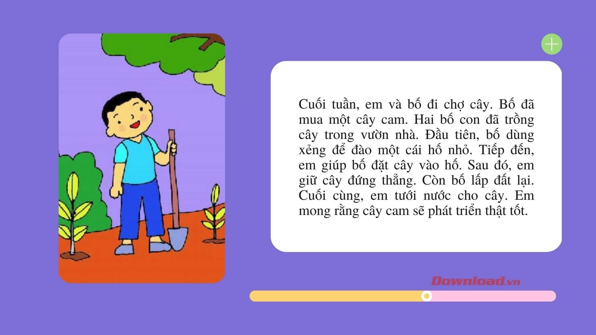 Thuật lại việc trồng cây