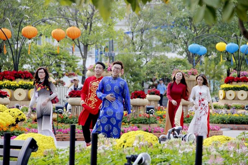 Phiên chợ ngày tết