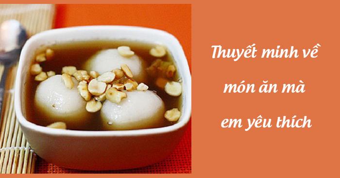 Thuyết minh về món ăn mà em yêu thích món nem rán