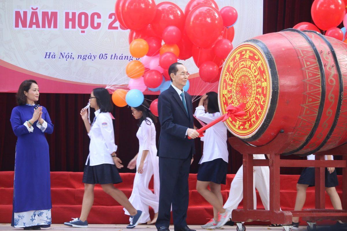 Trống khai giảng năm học mới