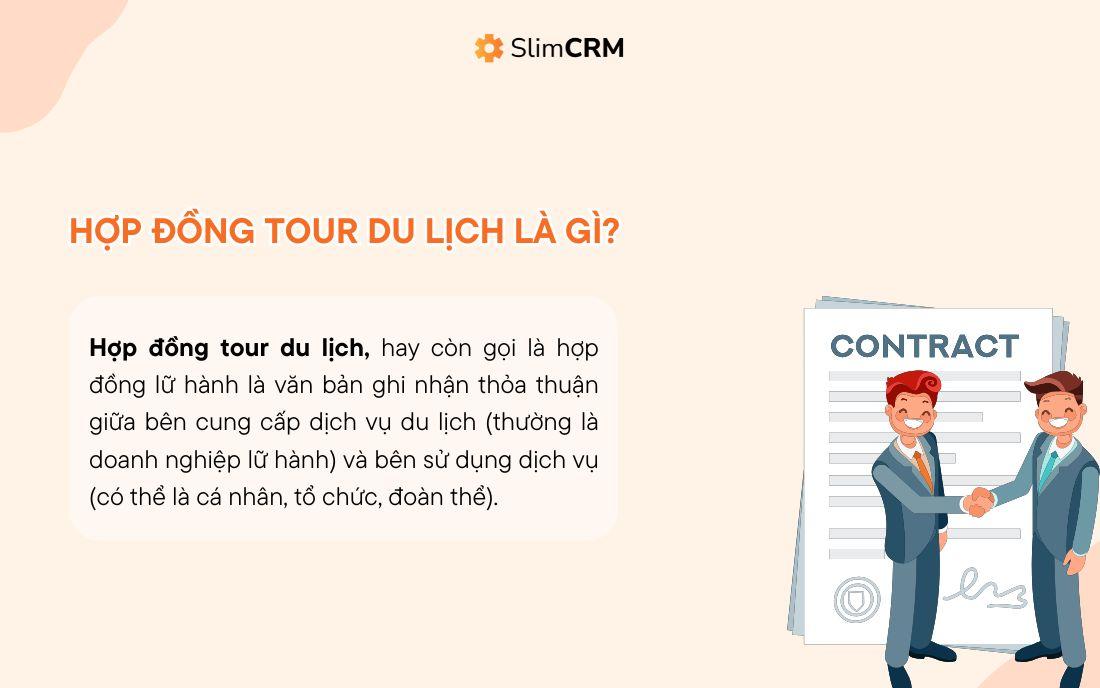 hợp đồng tour du lịch là gì