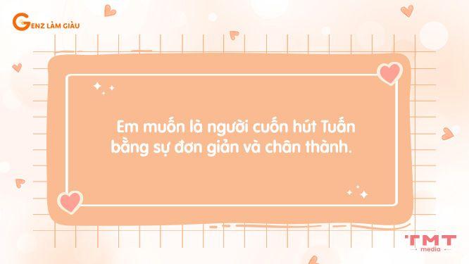 câu thả thính tên Tuấn