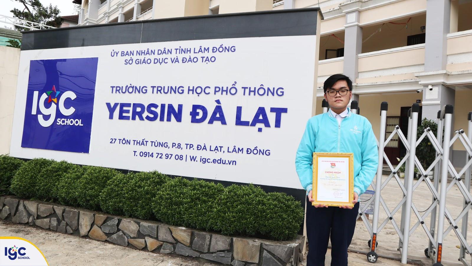 Đánh giá trường THPT Yersin - Đà Lạt, Lâm Đồng có tốt không