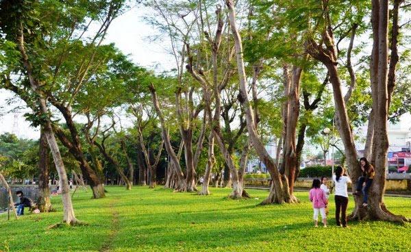 Tả cảnh công viên