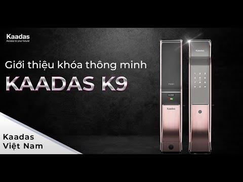 Trình làng khóa điện tử chống trộm Kaadas K9