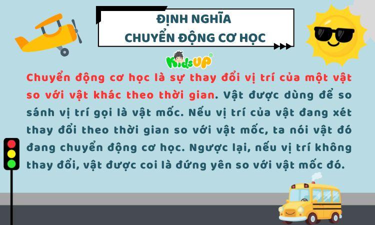 Định nghĩa chuyển động cơ học dễ hiểu