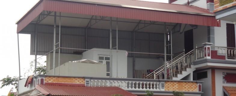 Cách tính độ dốc mái tôn nhà ở