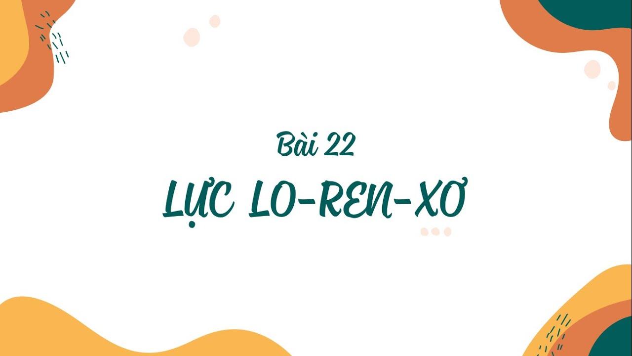 lực lorenxơ là gì