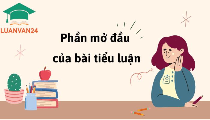 Phần mở đầu của bài tiểu luận