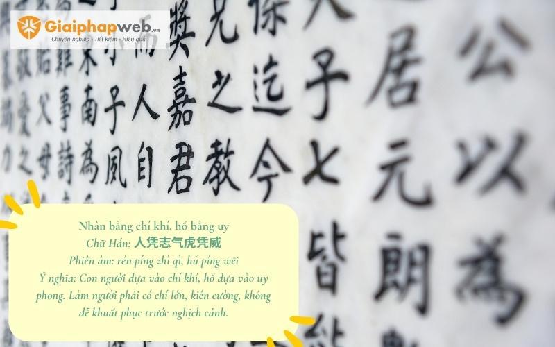 những câu nói Hán Việt hay về cuộc sống