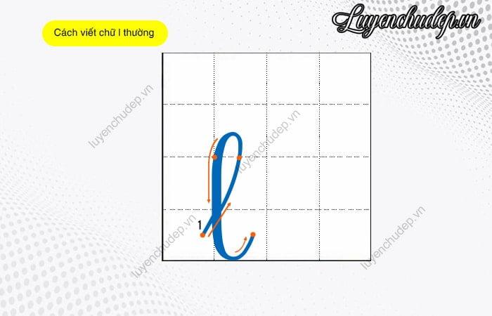 Luyện viết chữ l thường