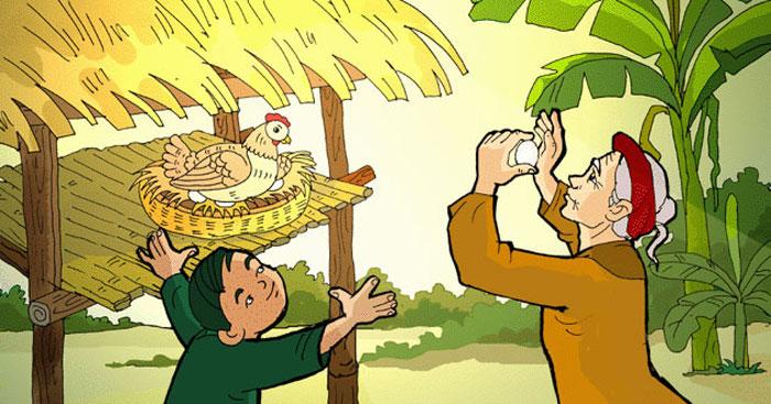 Bài thơ Tiếng gà trưa