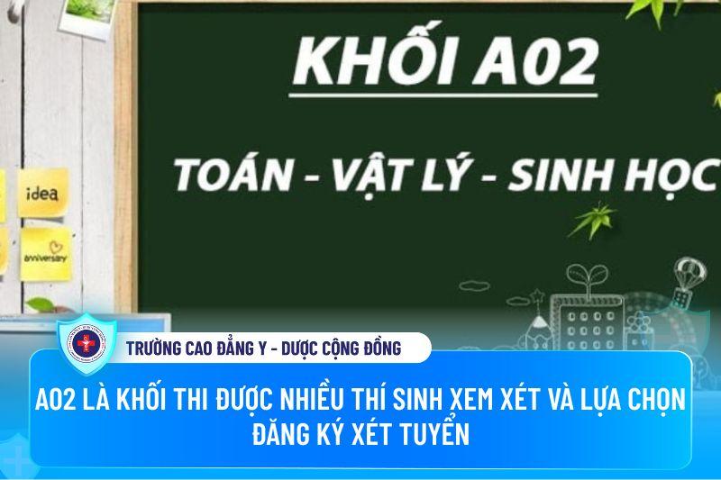 Toán Lý Sinh là khối thi được nhiều thí sinh xem xét và lựa chọn đăng ký xét tuyển