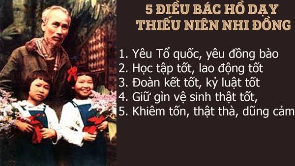 Bác Hồ với thiếu niên, nhi đồng