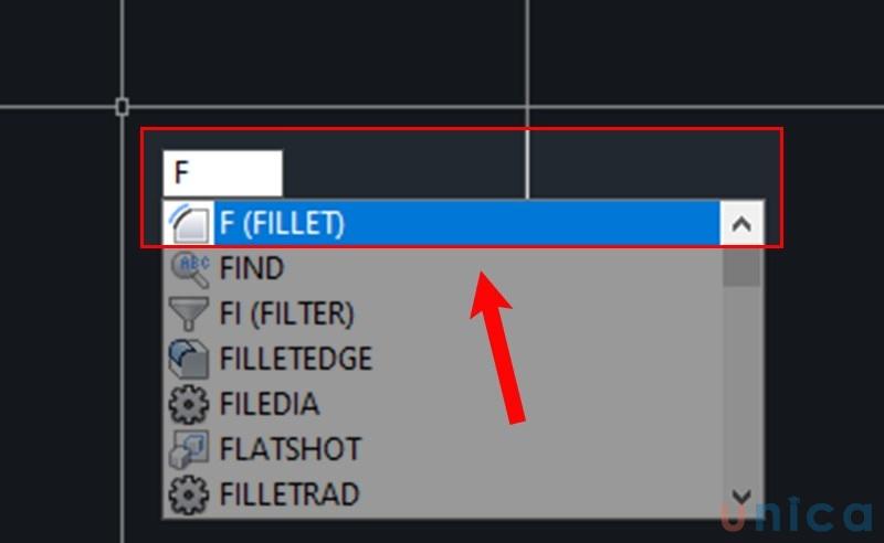 Cách bo tròn trong CAD