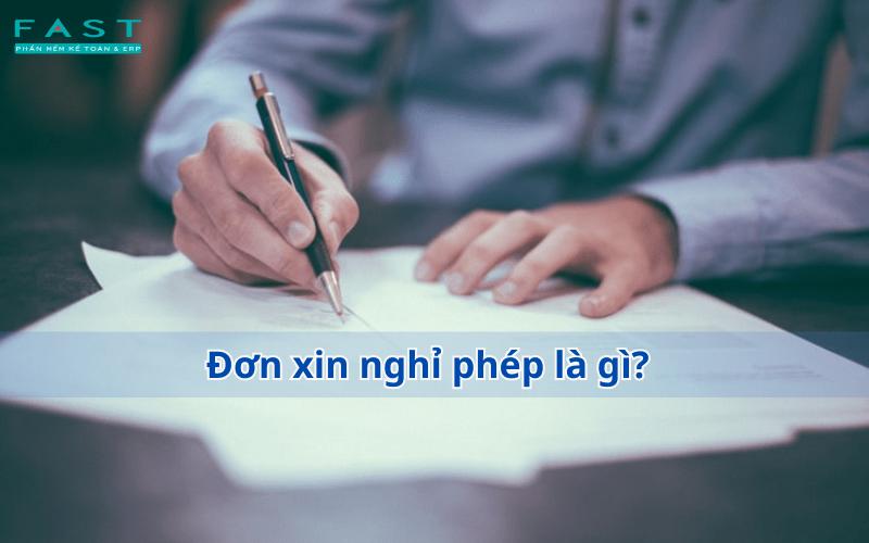 Đơn xin nghỉ phép là gì
