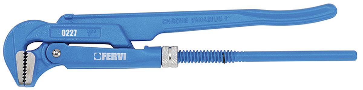 Mỏ lết răng ngàm cong 90 FERVI 0227