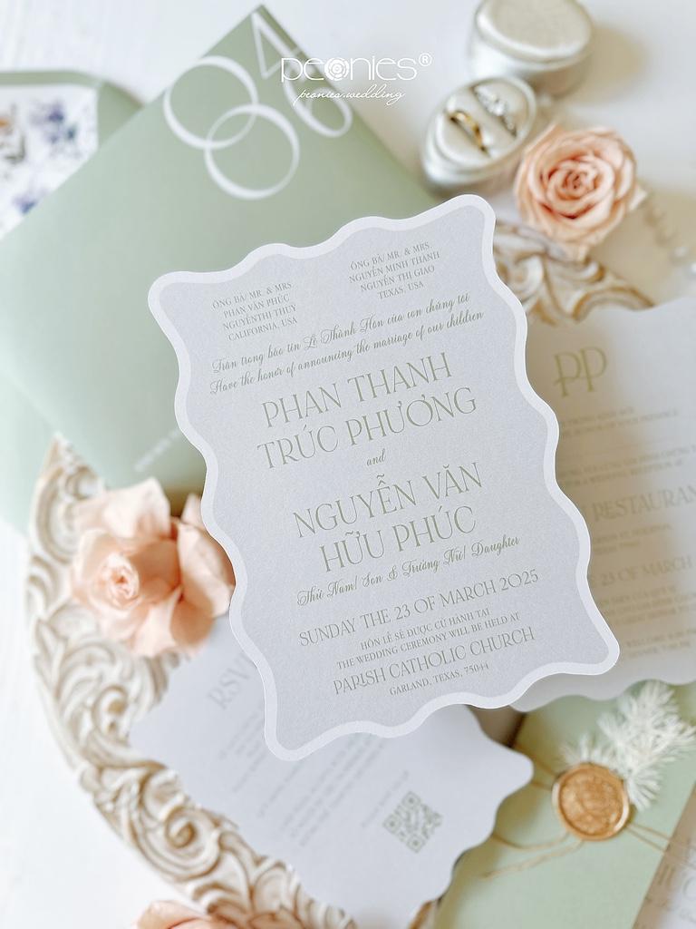 peonies peonieswedding luxurious light green wavy boder waxseal flowers 8 1