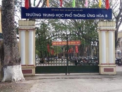 đánh giá Trường THPT Ứng Hoà B có tốt không