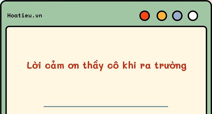 Stt biết ơn thầy cô