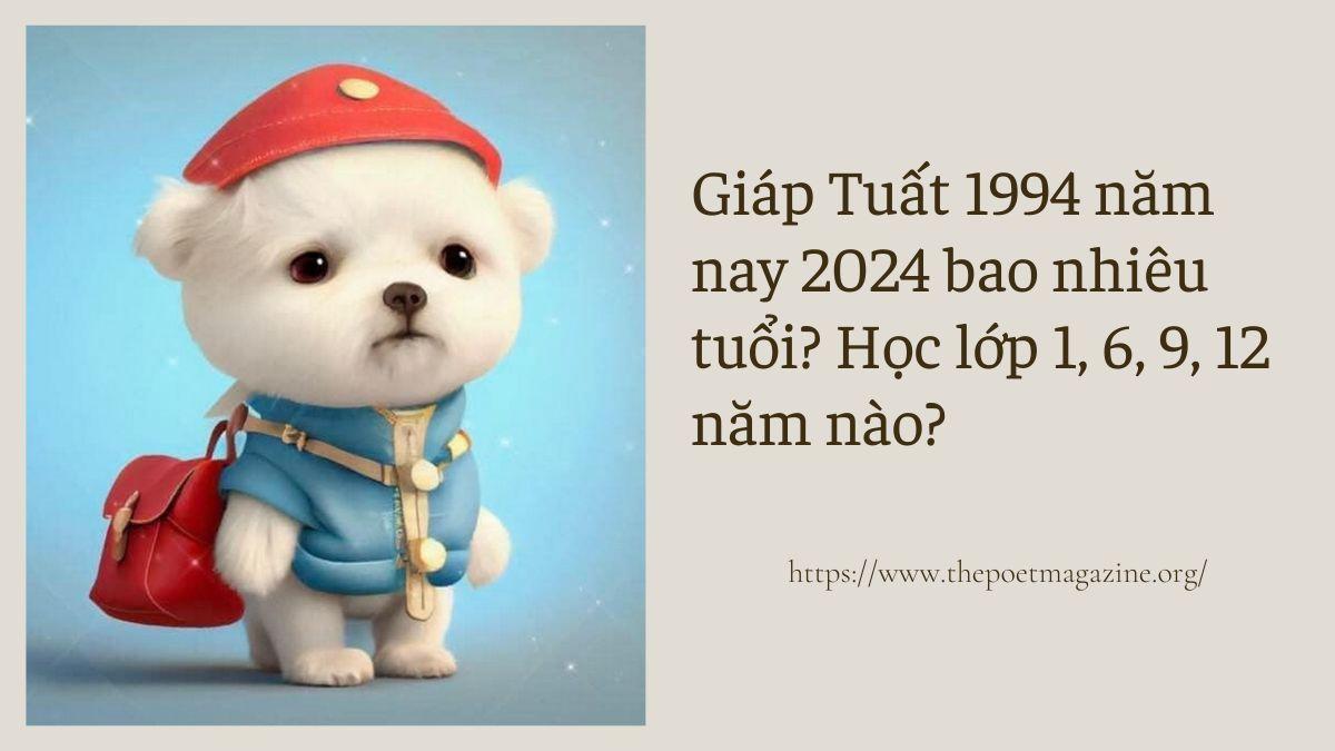 Năm nay tuổi của người sinh 1994
