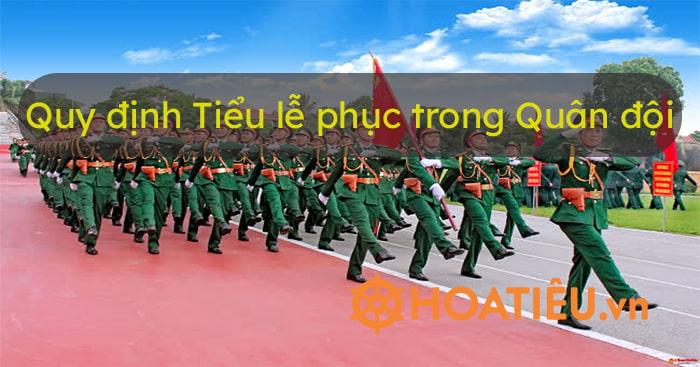 Hình ảnh quân phục Tiểu lễ mùa đông