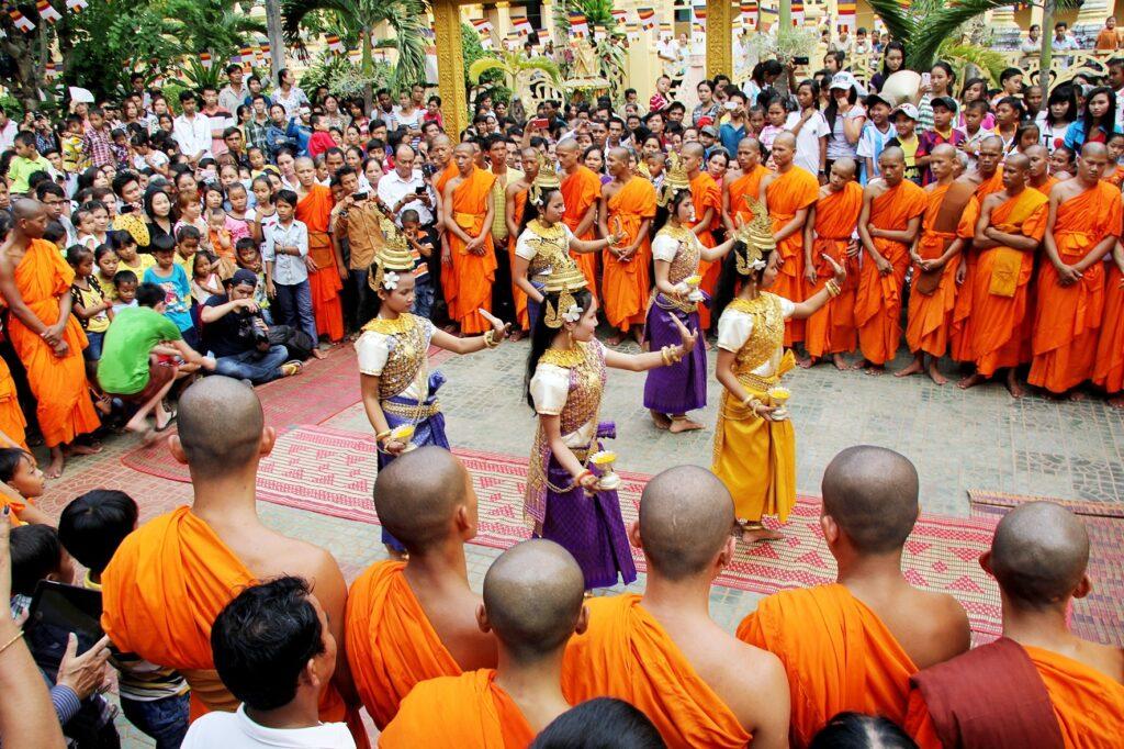 Một hoạt động đặc trưng của tết Chol Chnam Thmay
