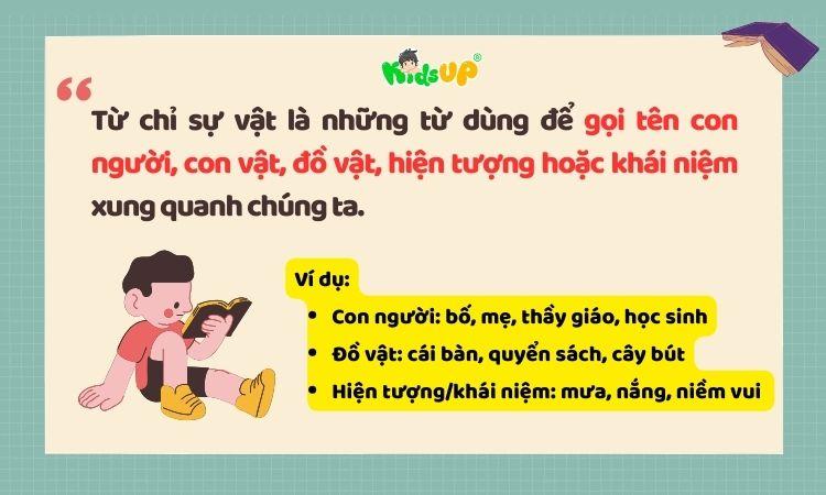 Hiểu đúng về từ chỉ sự vật