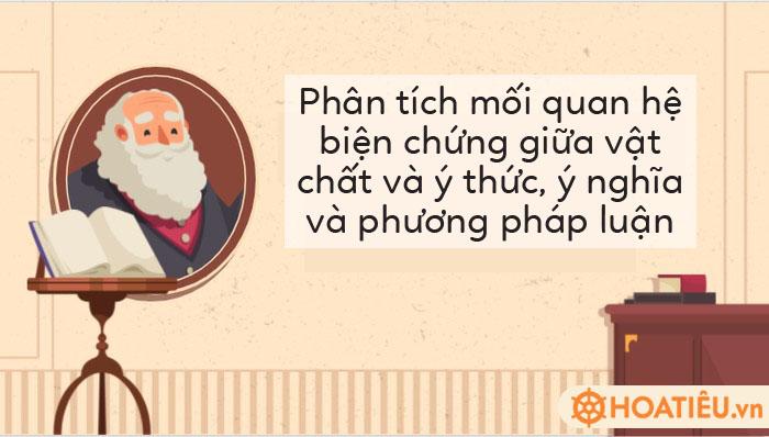 Mối quan hệ giữa vật chất và ý thức