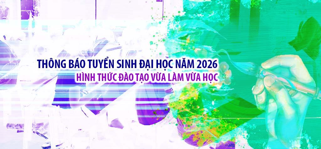 Thông báo tuyển sinh hình thức đào tạo từ xa năm 2026