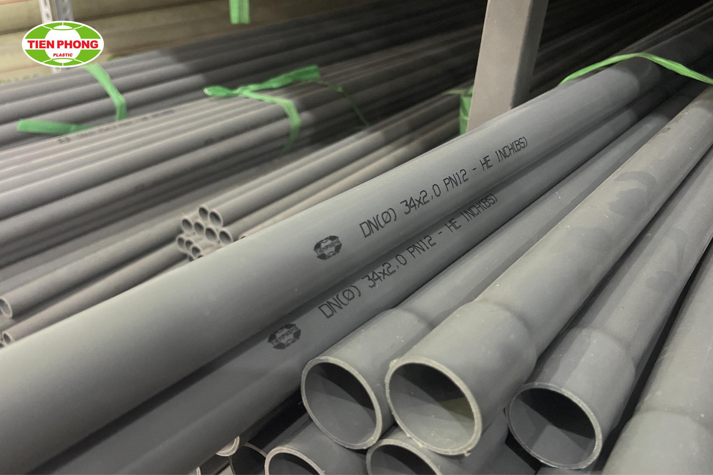 Thông số đường kính danh nghĩa in trên bề mặt ống