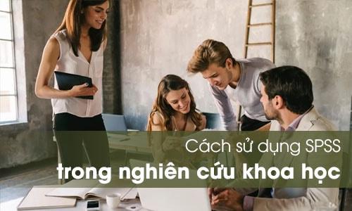 cách sử dụng SPSS trong nghiên cứu khoa học