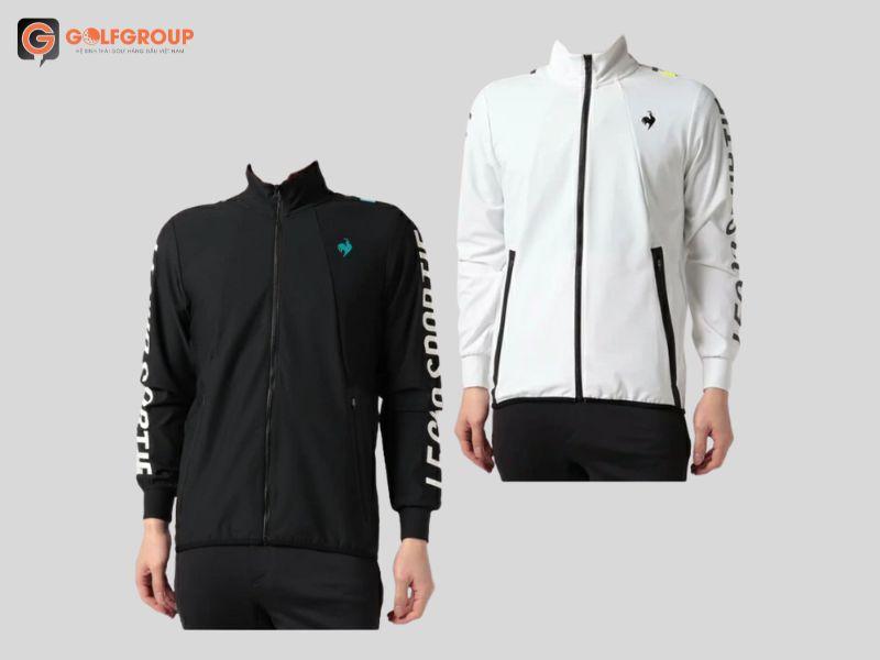 Áo khoác golf nỉ Le Coq Sportif