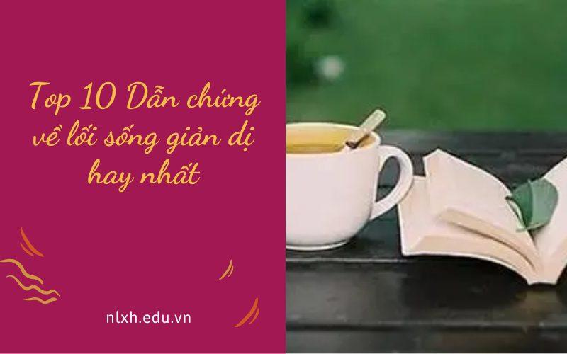Dẫn chứng về lối sống giản dị