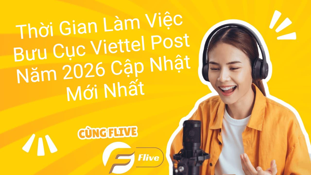 Thời gian làm việc Viettel Post